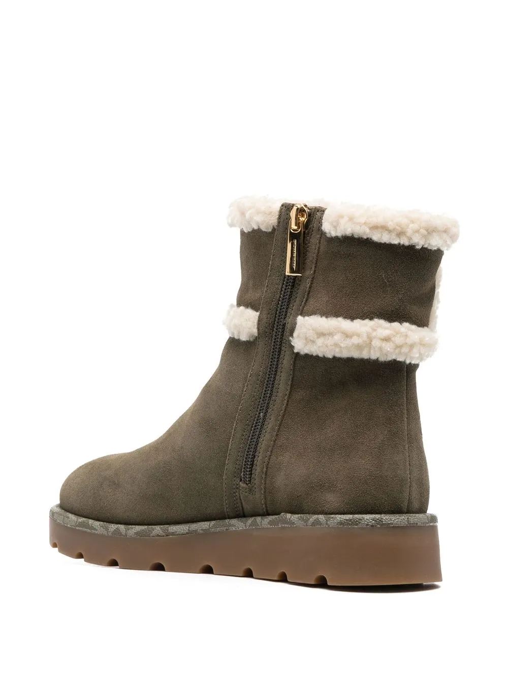 michael kors shearling boots