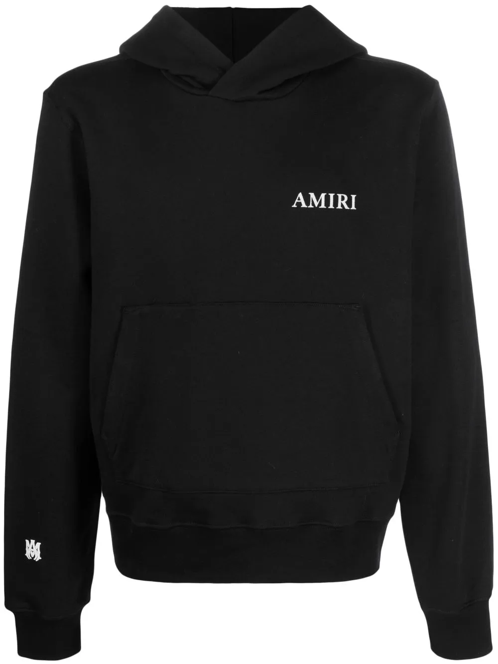 

AMIRI logo-print hoodie - Black