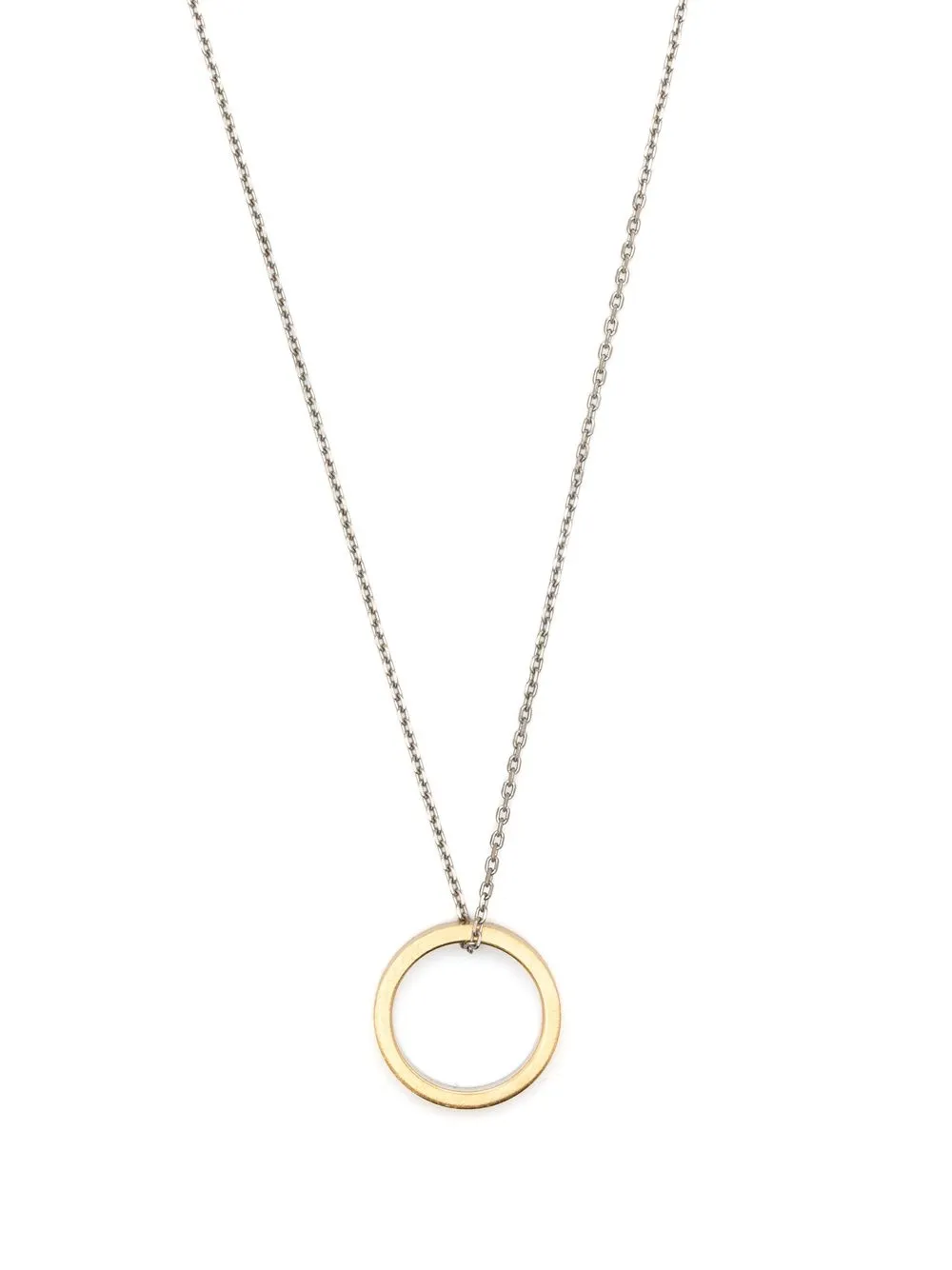 

Maison Margiela thin-band pendant necklace - Silver