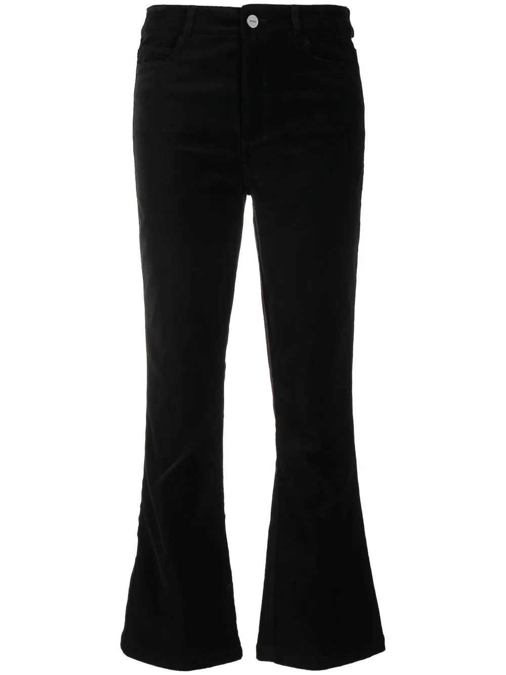 

PAIGE cropped flared trousers - Black