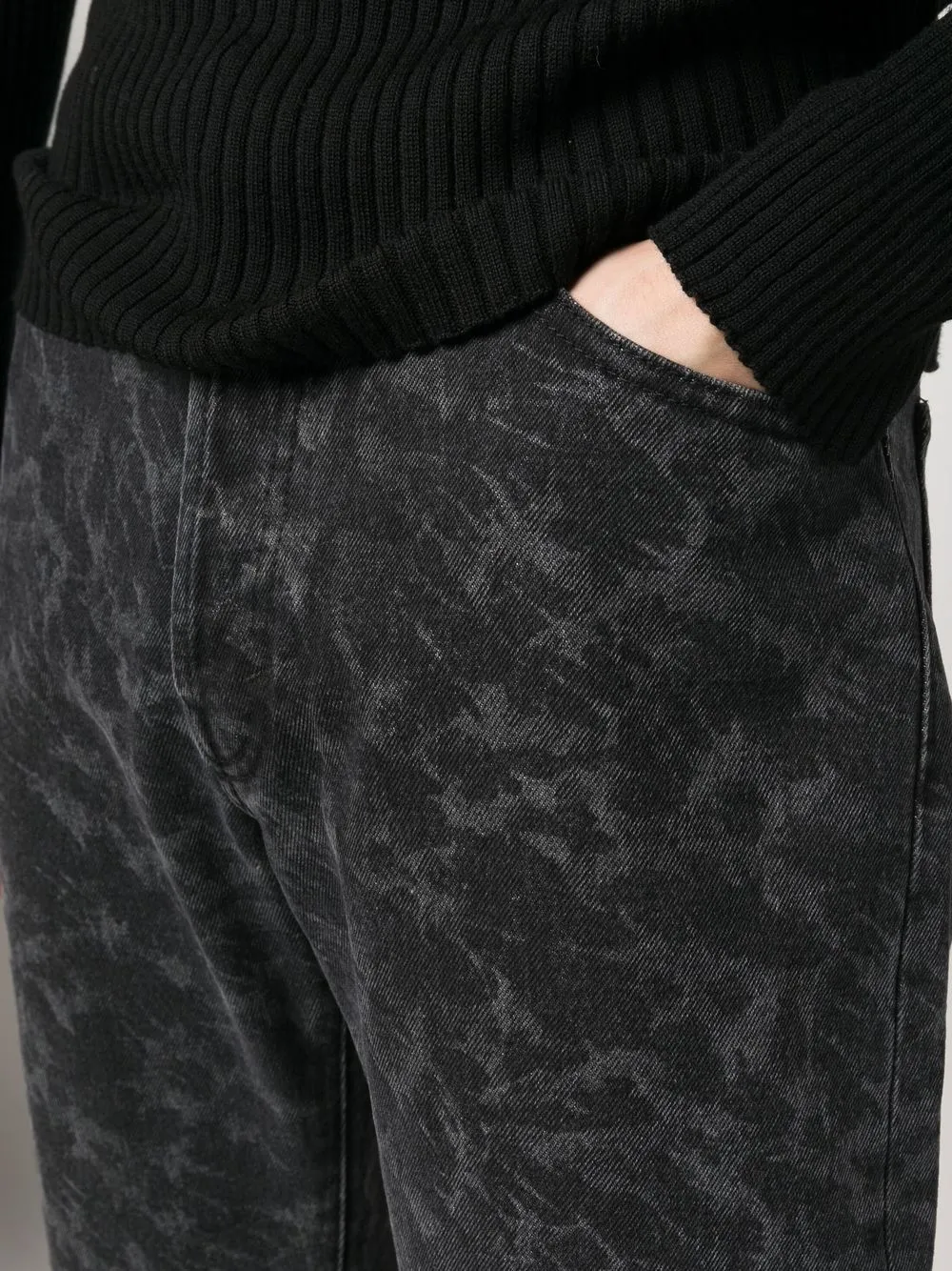 Aries Jeans dritti Lilly con stampa astratta | Image 6