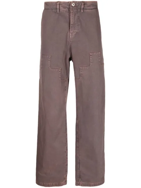 Marcelo Burlon County of Milan pantalones rectos Cross