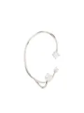 Panconesi crystal ear cuff - Silver