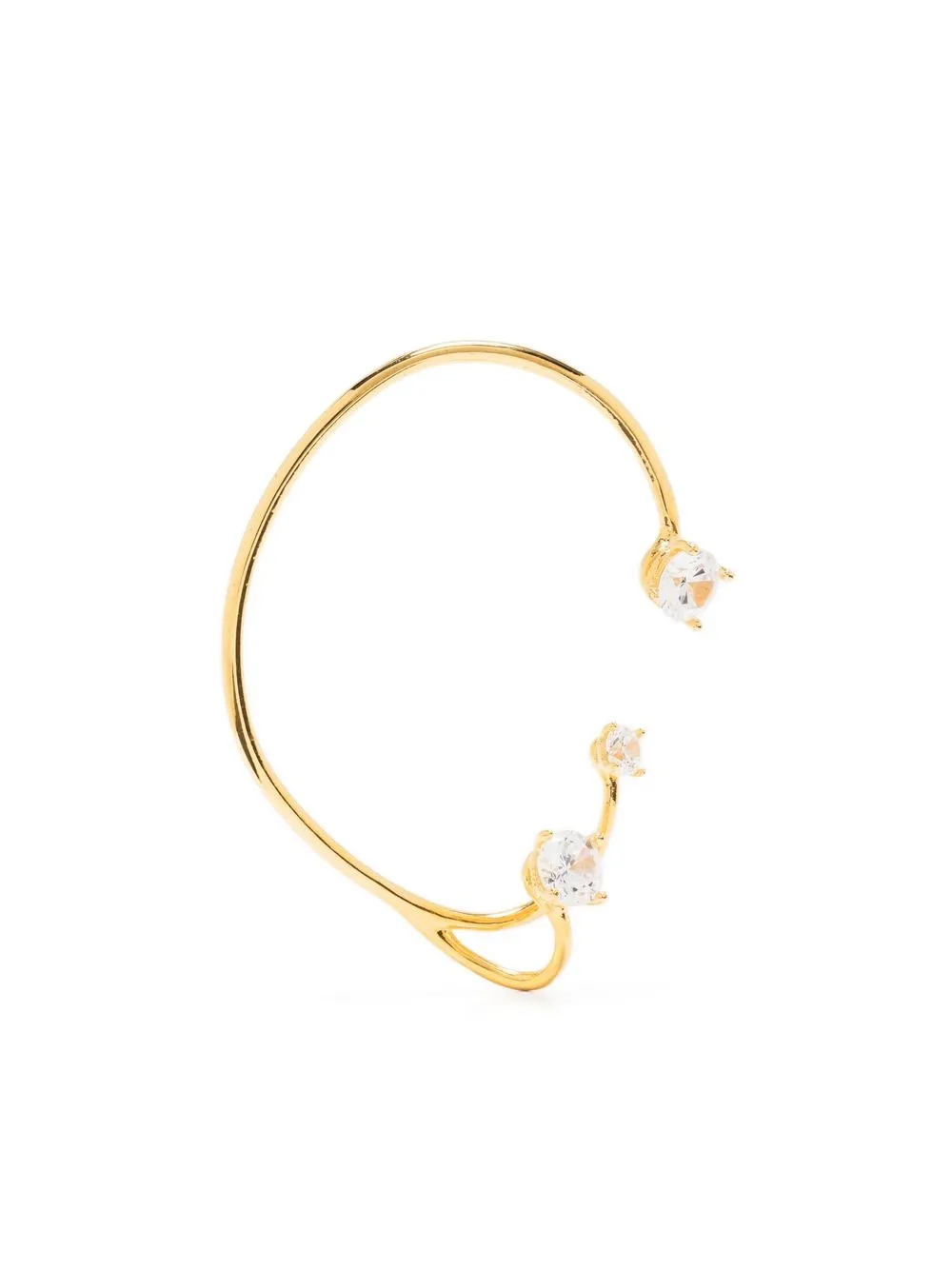 crystal ear cuff