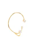 Panconesi crystal ear cuff - Gold