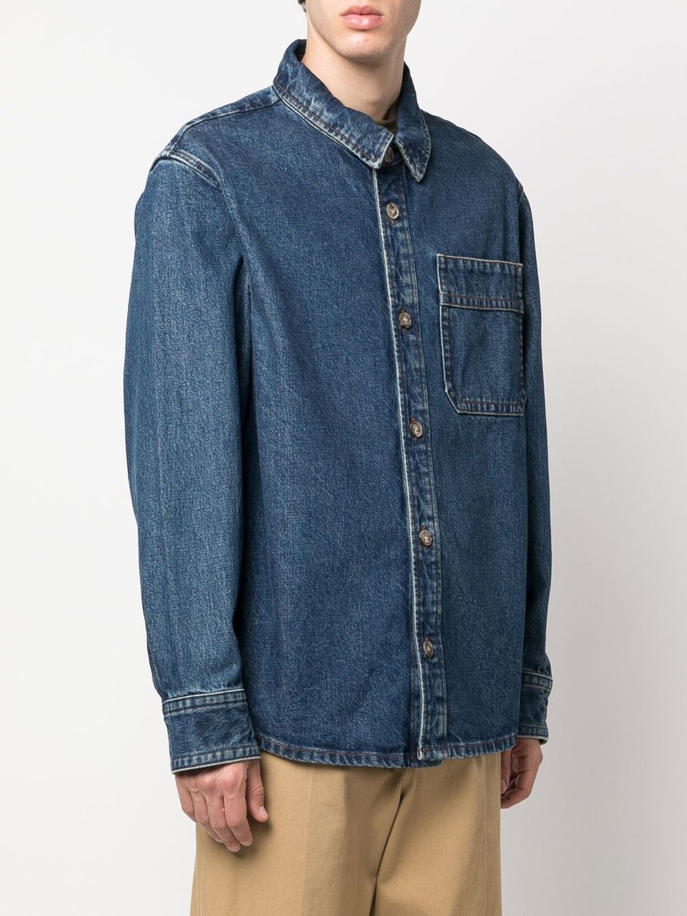 A.P.C. Denim Shirt Jacket - Farfetch