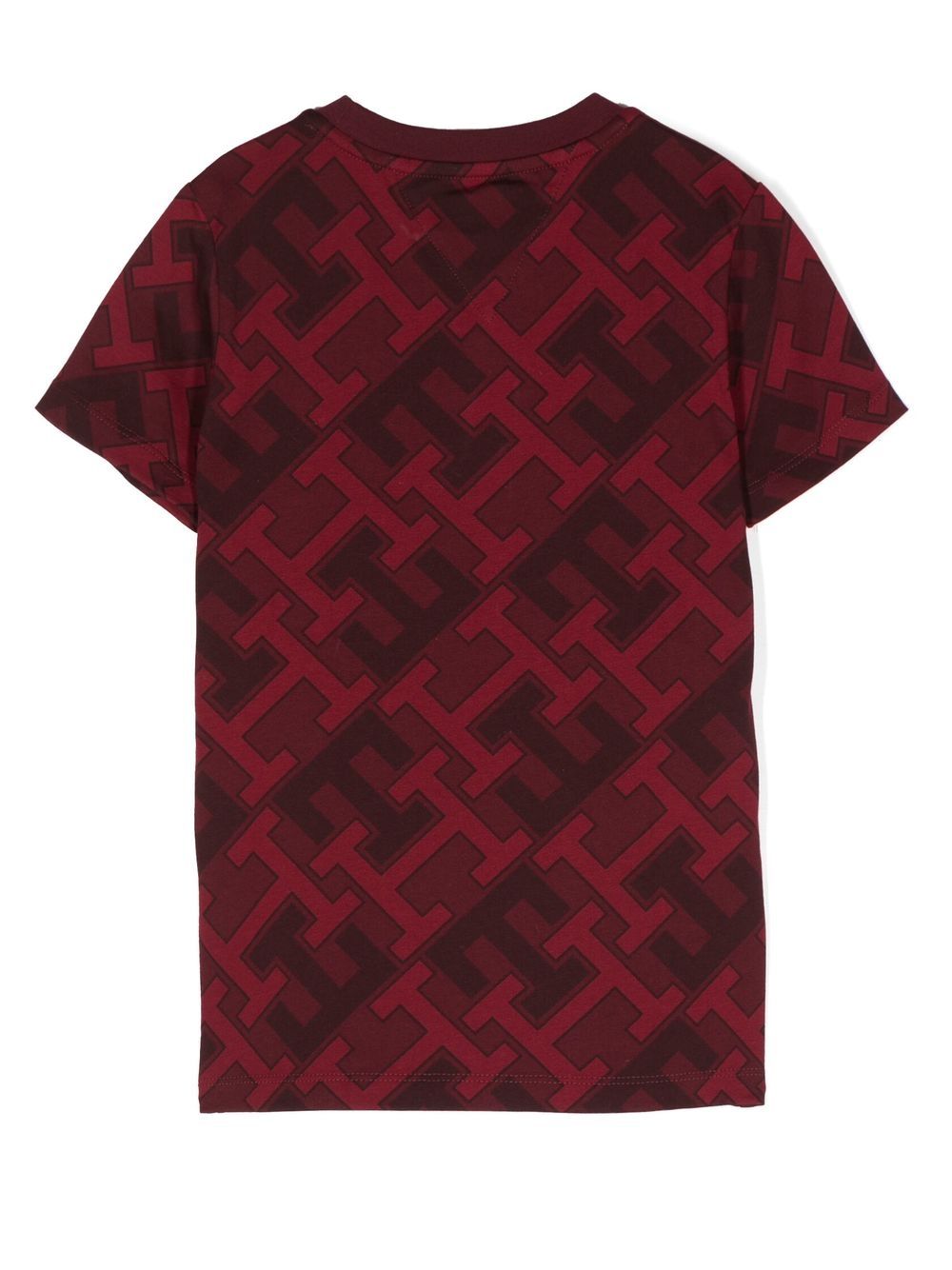 Tommy Hilfiger monogram-jacquard Denim Shirt - Farfetch