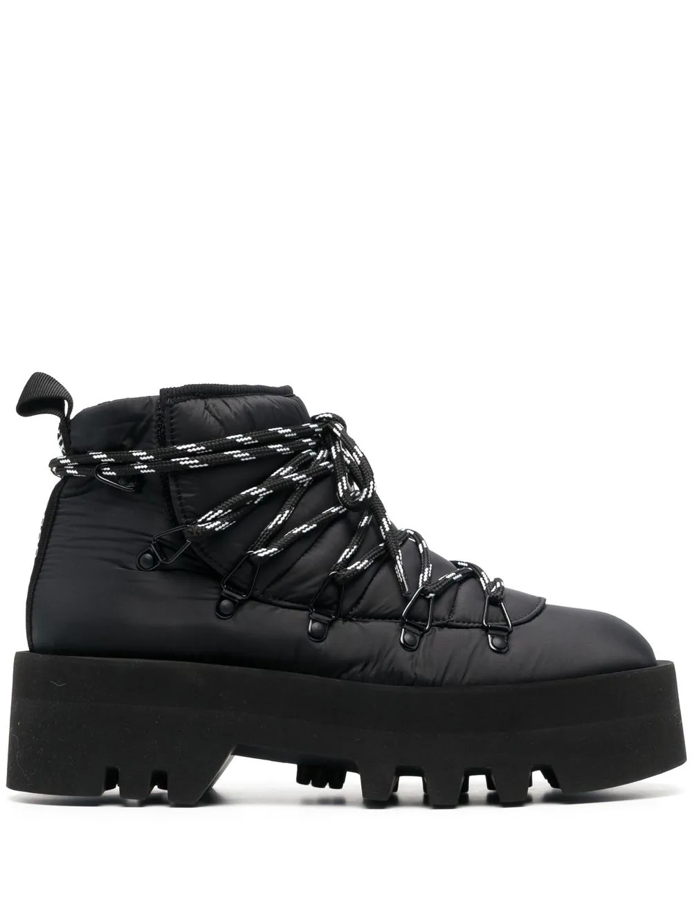 

JW Anderson padded lace-up boots - Black