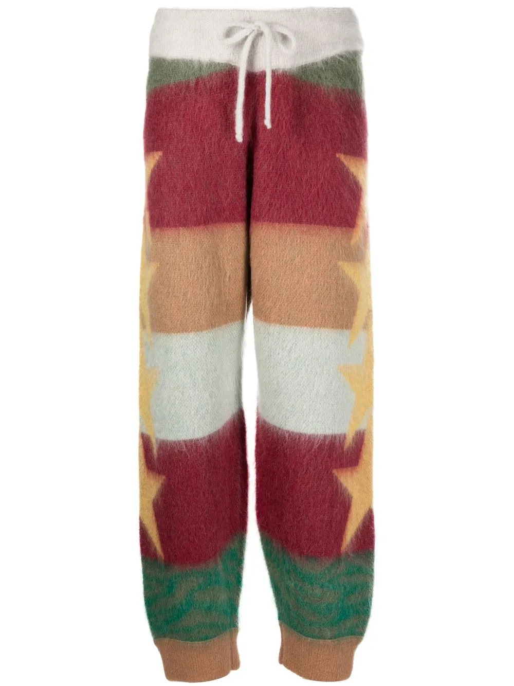 

Palm Angels pants con motivo de estrellas - Rojo