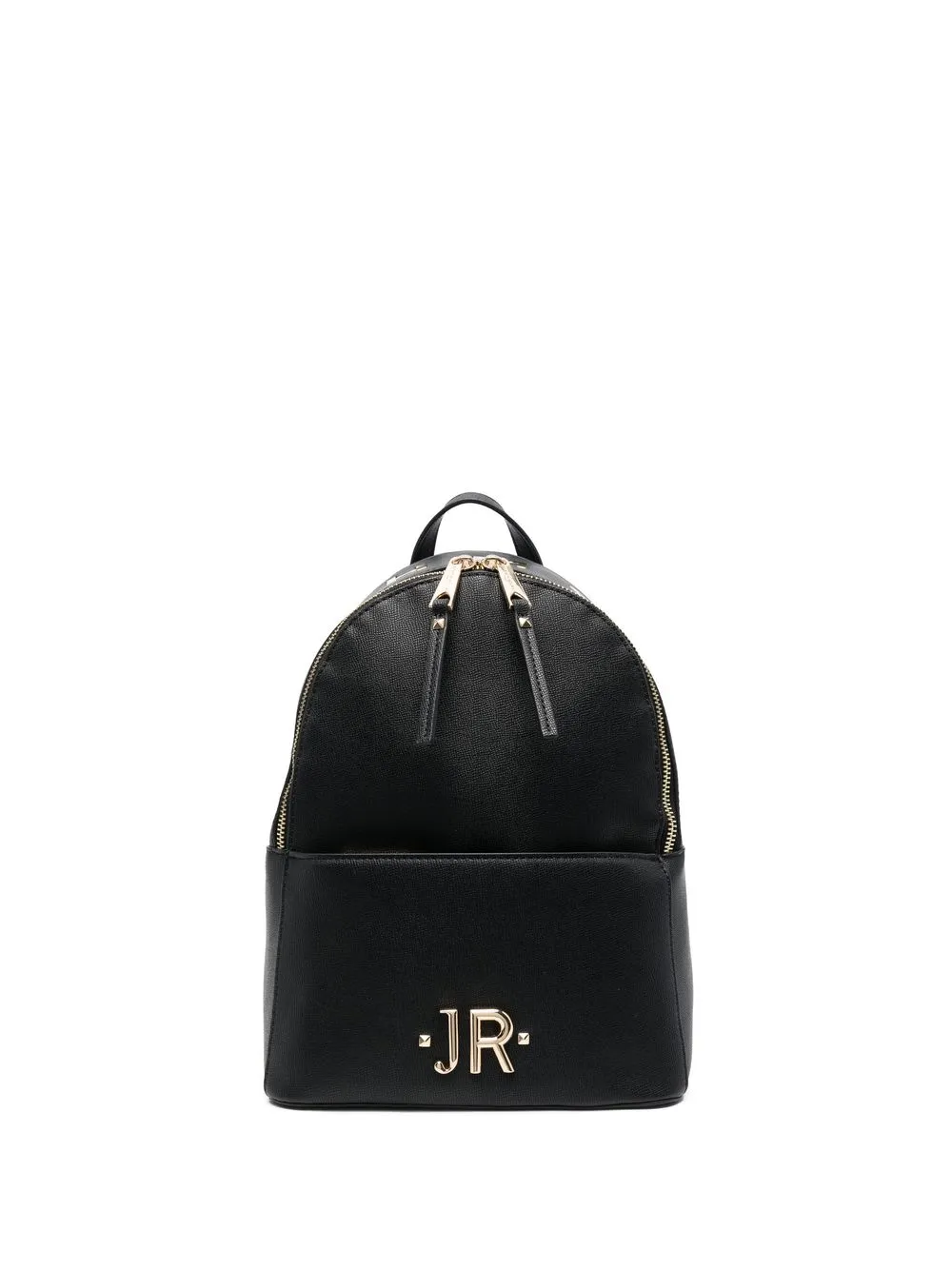 

John Richmond logo-letter backpack - Black