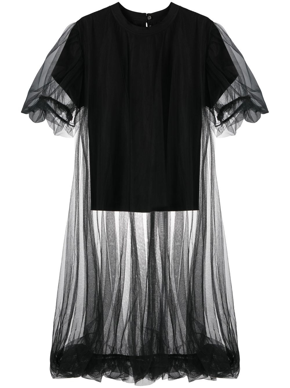 Noir Kei Ninomiya チュールレイヤー Tシャツ - Farfetch