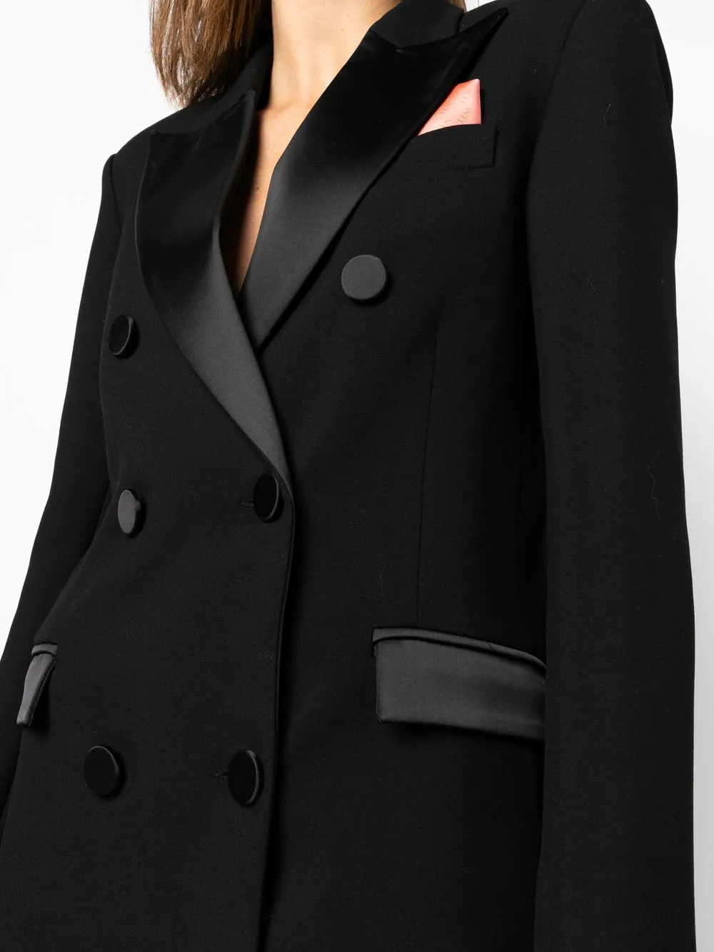 Hebe Studio doublebreasted Tuxedo Blazer Farfetch