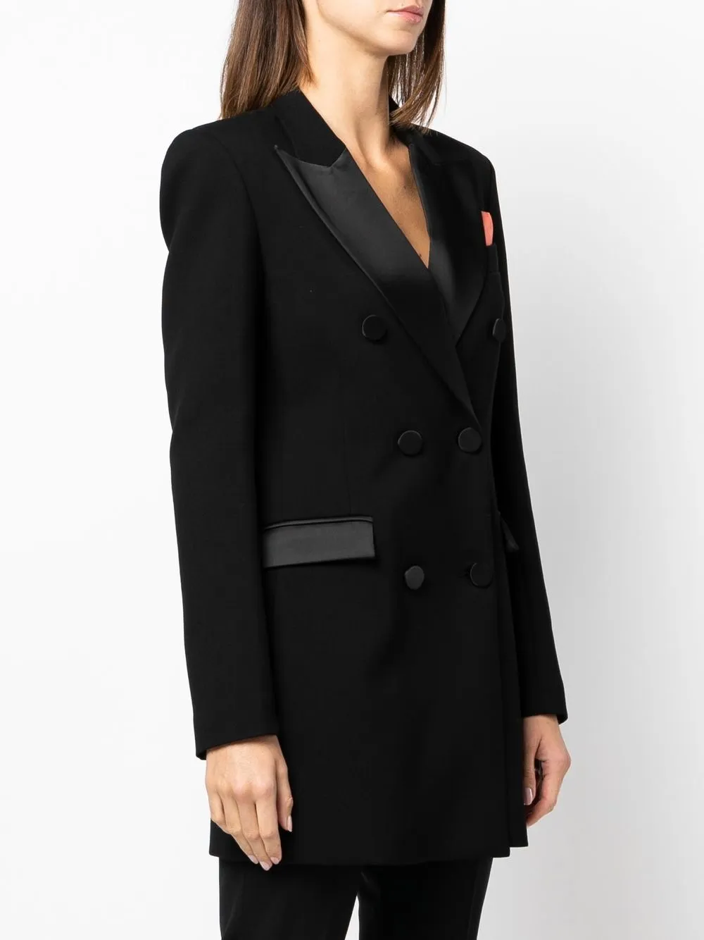 Hebe Studio doublebreasted Tuxedo Blazer Farfetch