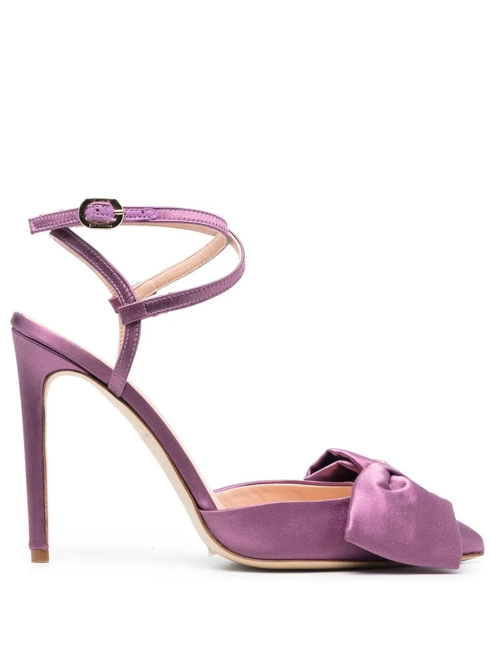 

Dee Ocleppo Cocktail Time bow-detail pumps - Purple