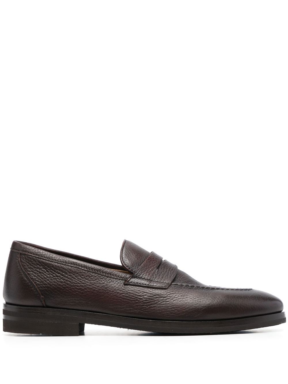 Henderson Baracco leather Penny loafers - Brown