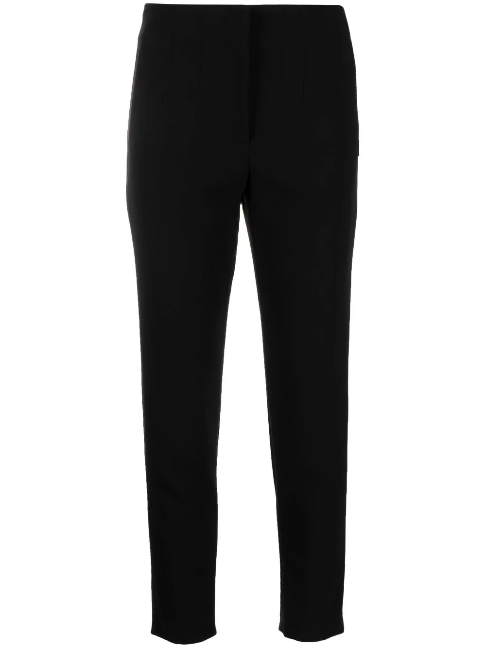 

Blugirl pantalones capri con diseo ajustado - Negro