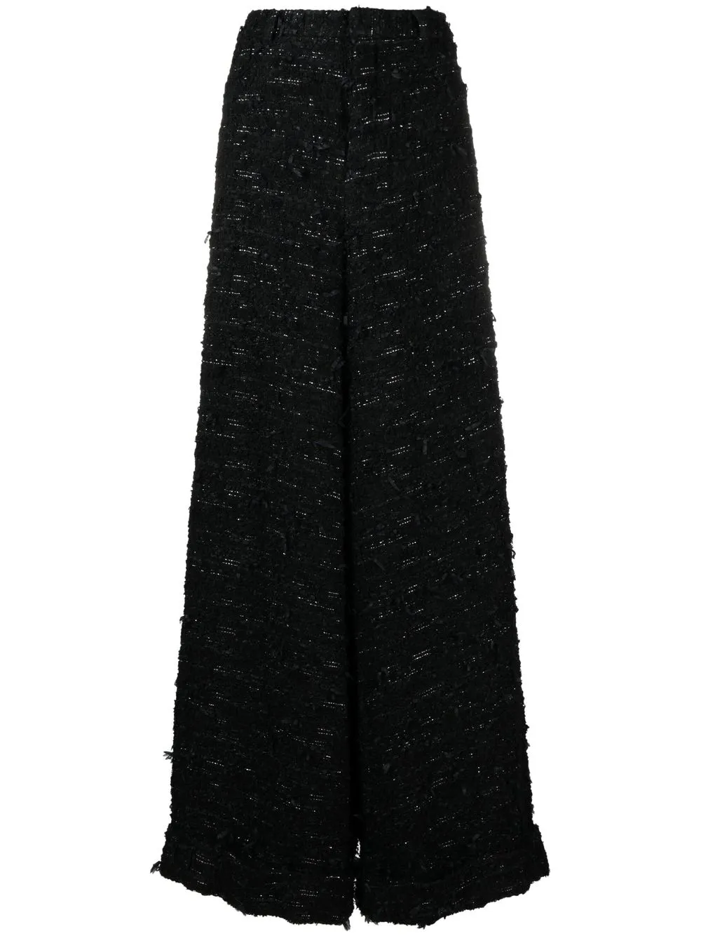 

R13 slouchy tweed trousers - Black