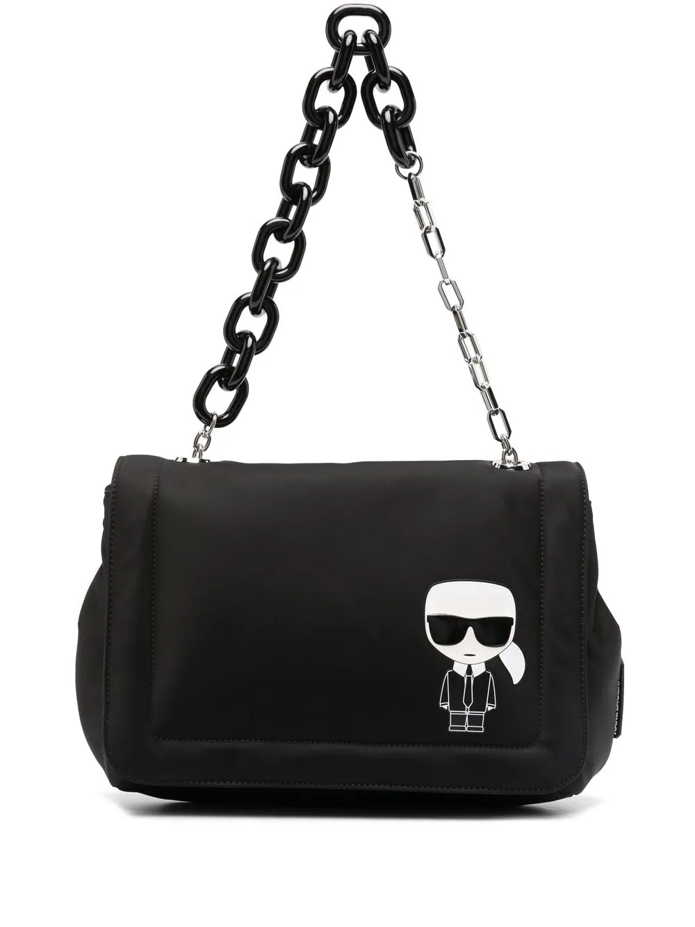 

Karl Lagerfeld K/Ikonik Large Clutch bag - Black