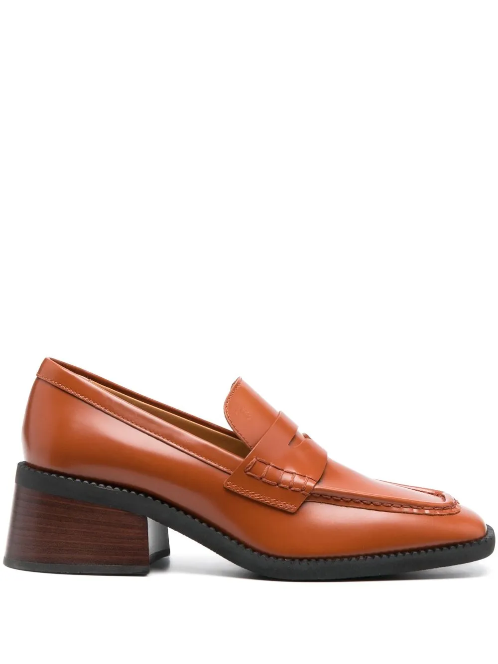 

Tod's mocasines con puntera cuadrada y tacón de 60mm - Marrón