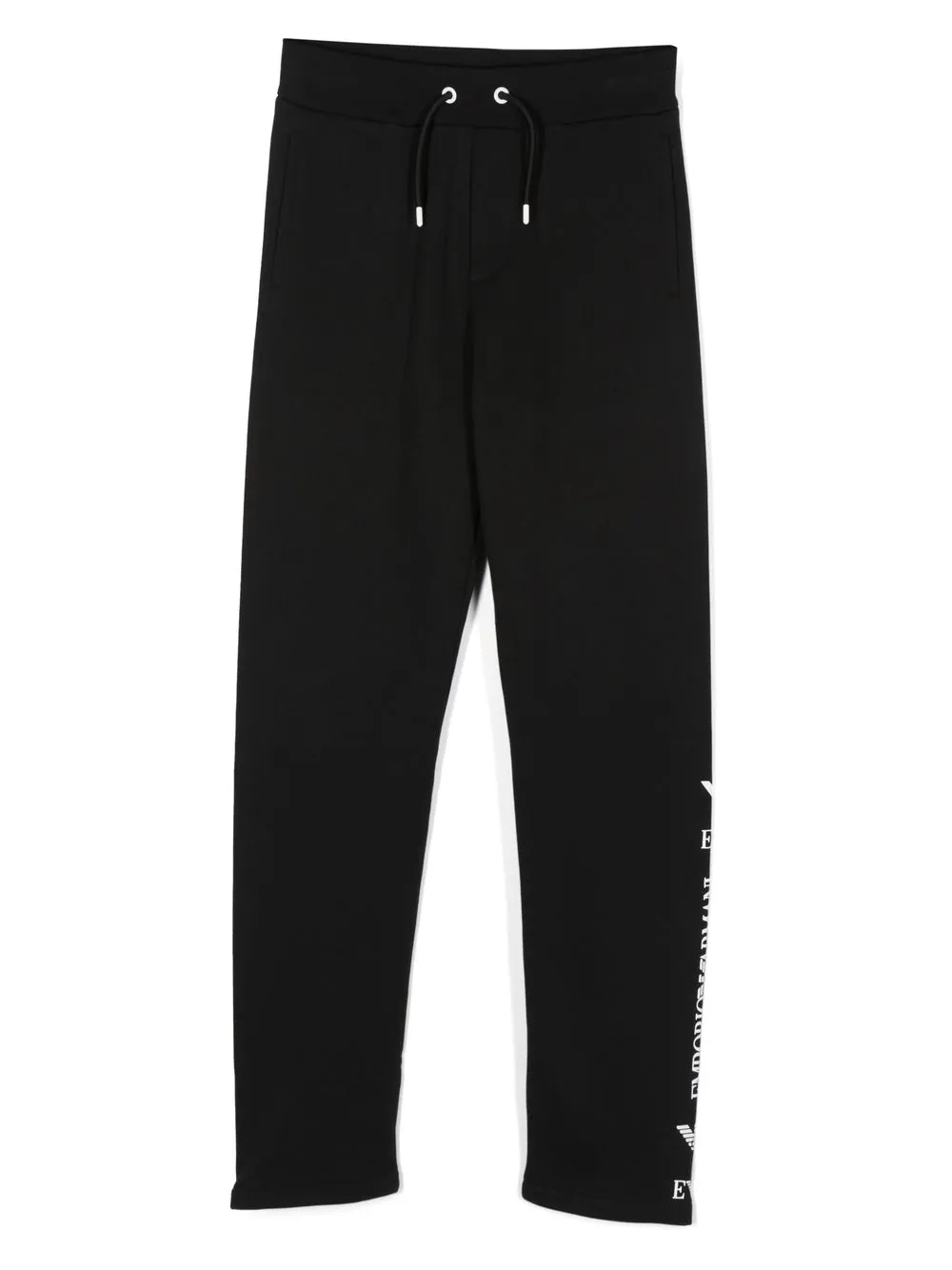 

Emporio Armani Kids logo-print track pants - Black