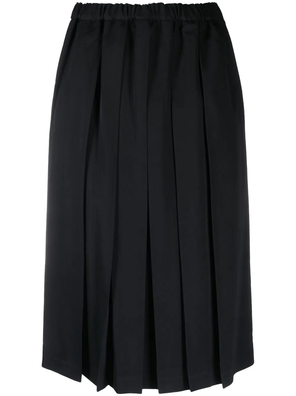 

Comme Des Garçons Comme Des Garçons falda midi plisada - Negro