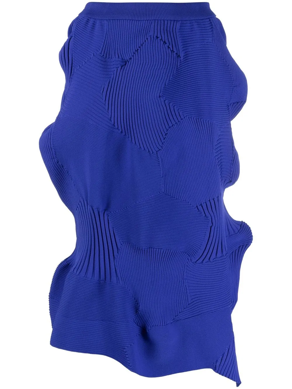 

Issey Miyake falda midi plisada - Azul