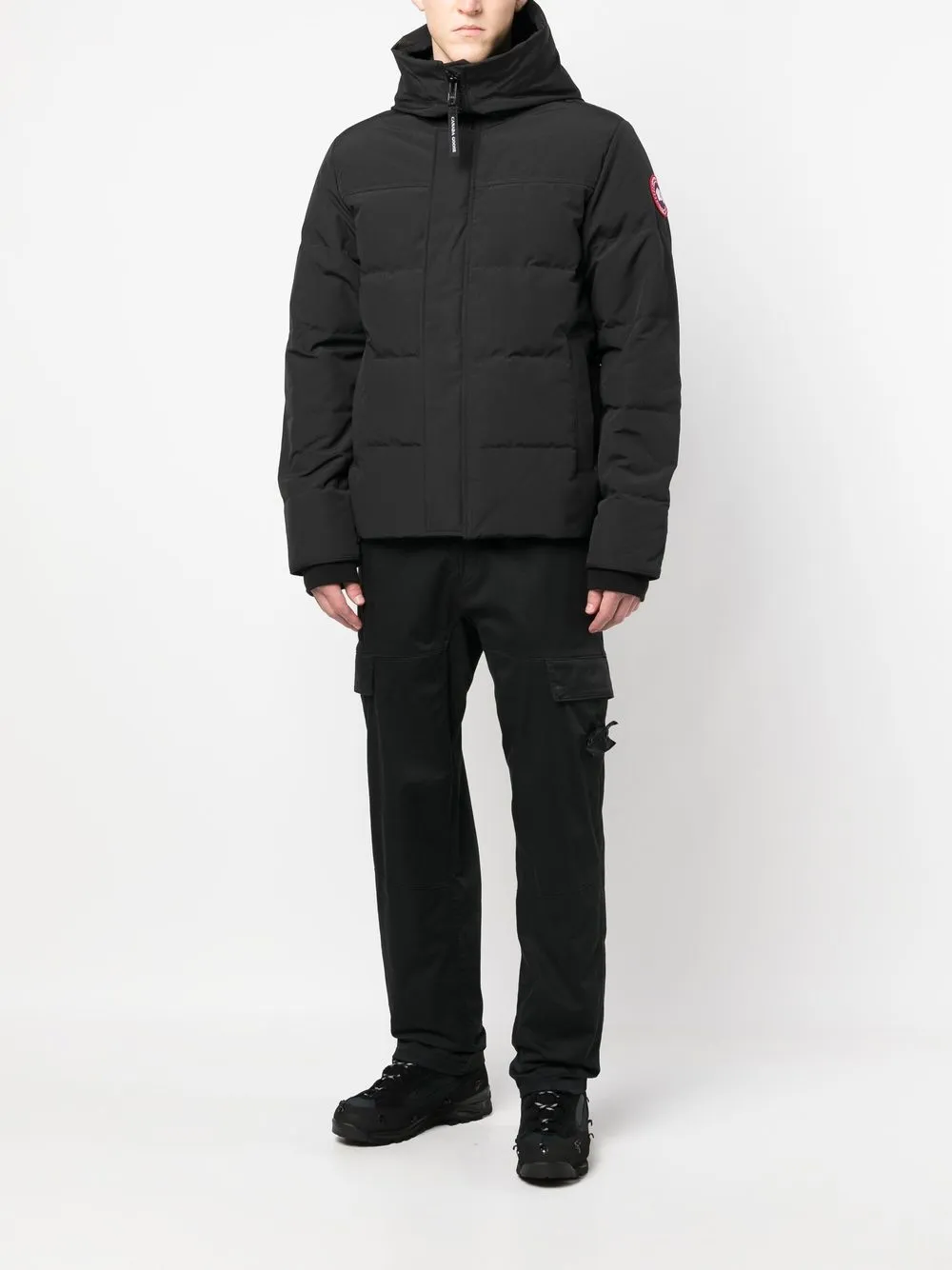 Canada Goose Gewatteerde parka - Zwart