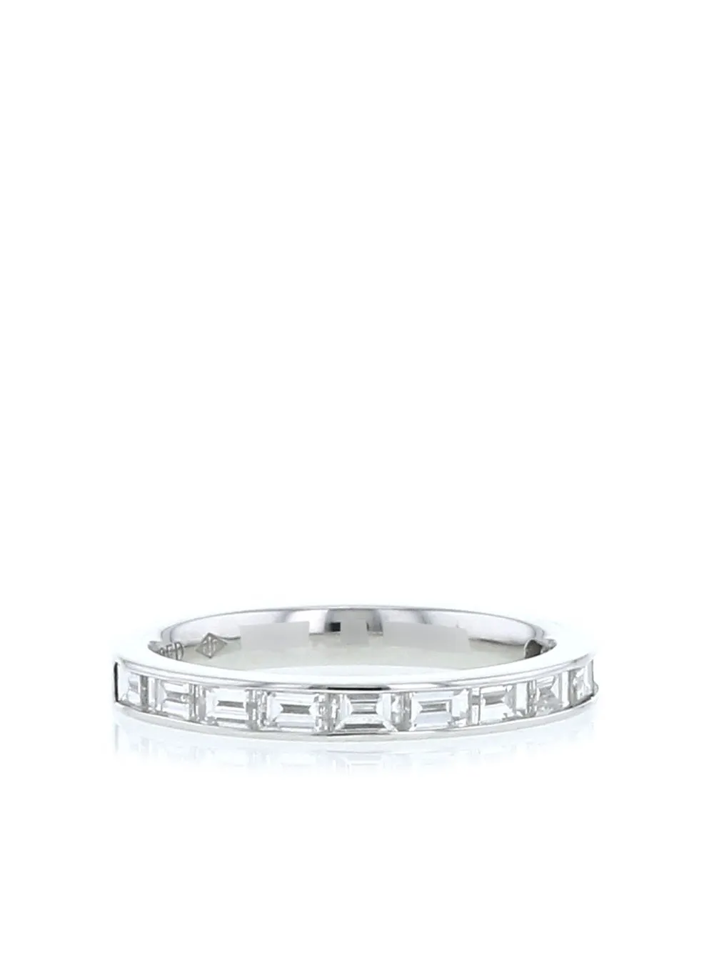 

Fred anillo de matrimonio en platino con diamantes pre-owned - Plateado