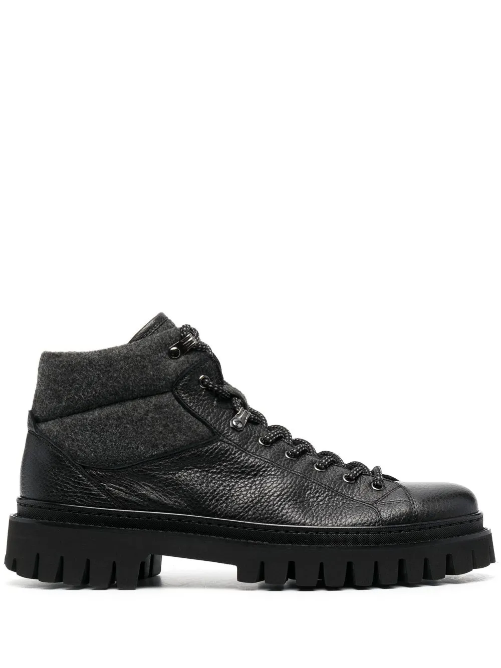 

Barrett padded ankle lace-up boots - Black