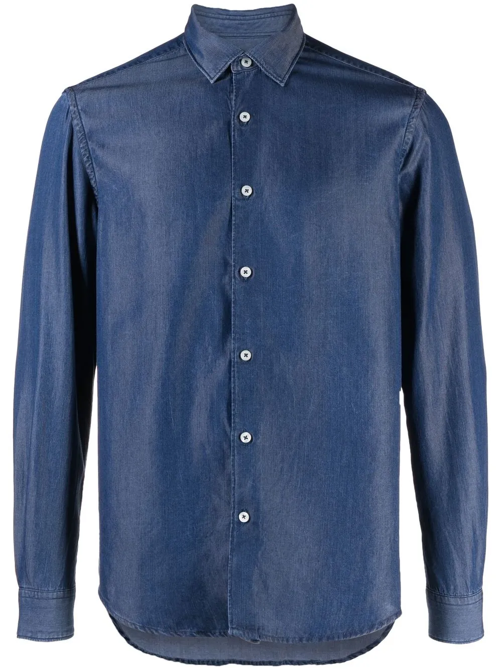 

Altea long-sleeve denim shirt - Blue