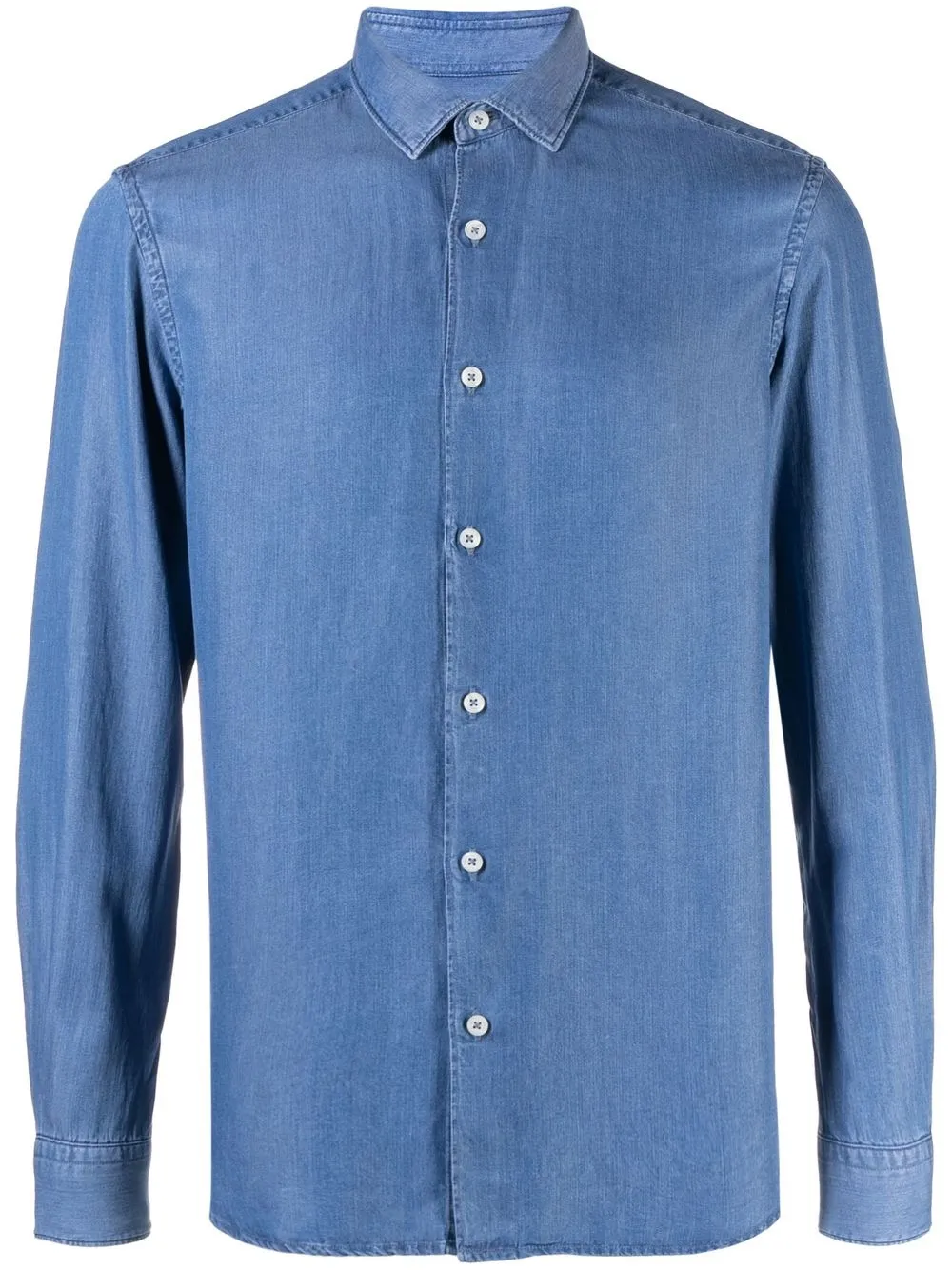 

Altea long-sleeve denim shirt - Blue