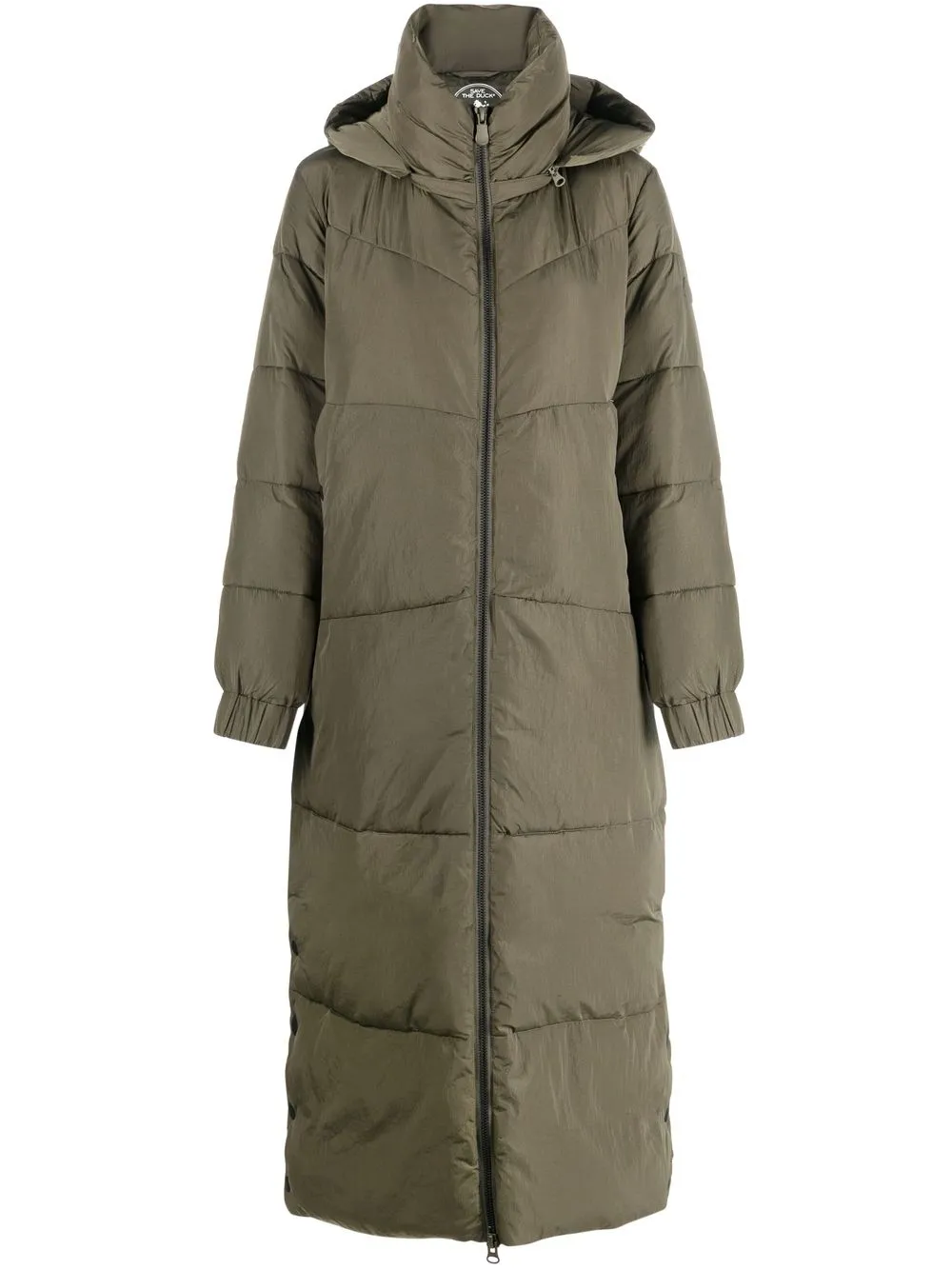 

Save The Duck zip-up padded coat - Green