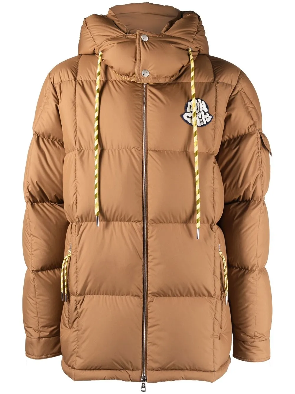 

Moncler chamarra capitonada Mariveles - Marrón