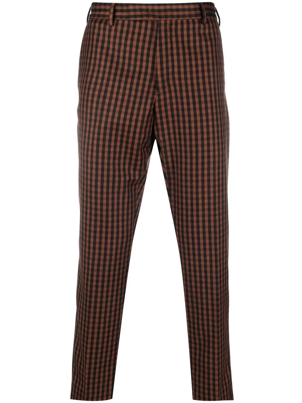 PT TORINO plaid straight-leg trousers | Smart Closet