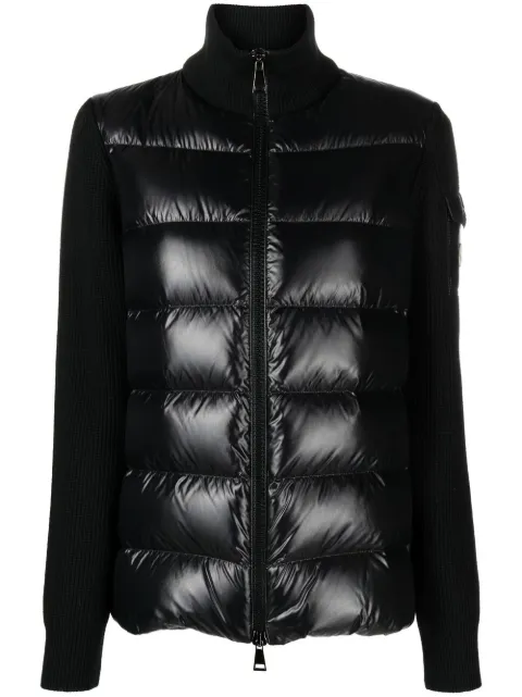 Moncler panelled down-filled jacket