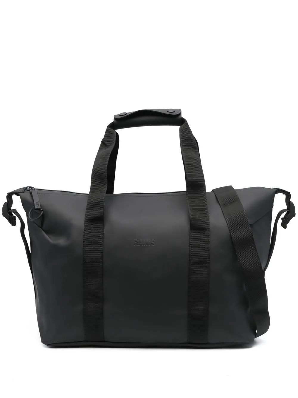 

Rains logo-embossed Weekend bag - Black