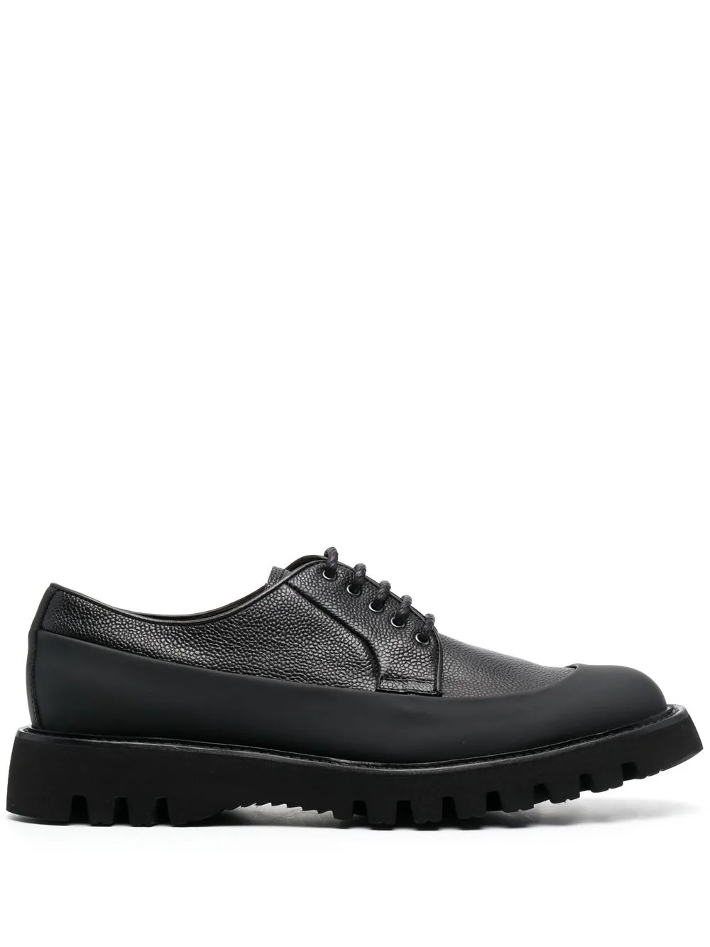 Barrett Panelled lace-up Oxford Shoes - Farfetch