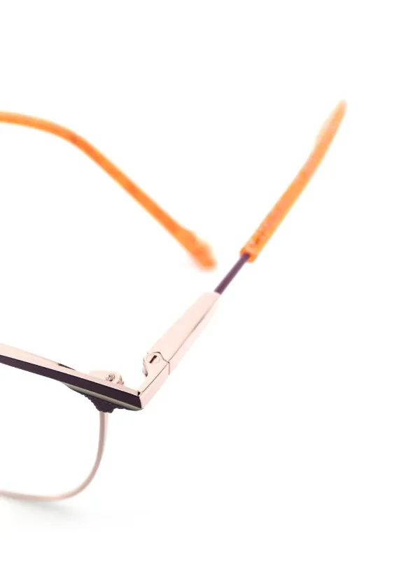 Etnia Barcelona Amethyst 方框太阳眼镜| 金色| FARFETCH CN