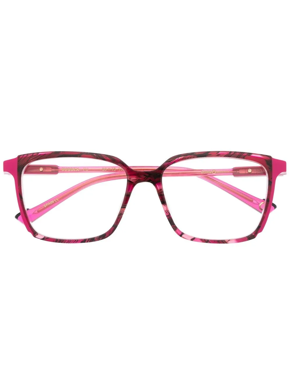 

Etnia Barcelona lentes Sussex con motivo - Rosado