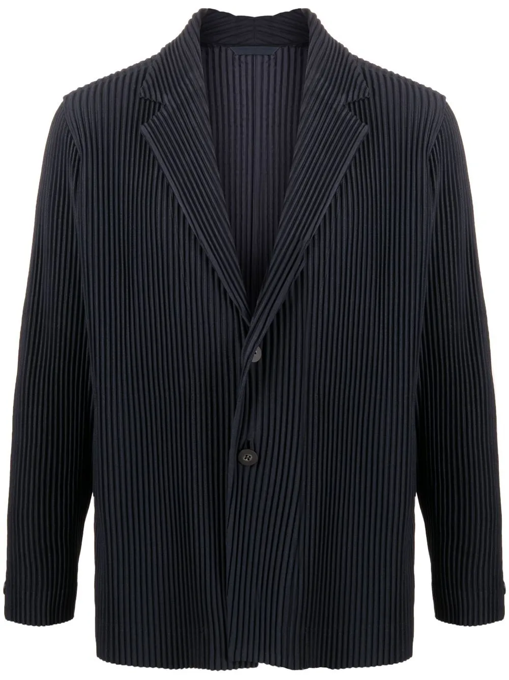 

Homme Plissé Issey Miyake plissé single-breasted blazer - Blue