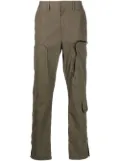 Helmut Lang cargo-pocket trousers - Green
