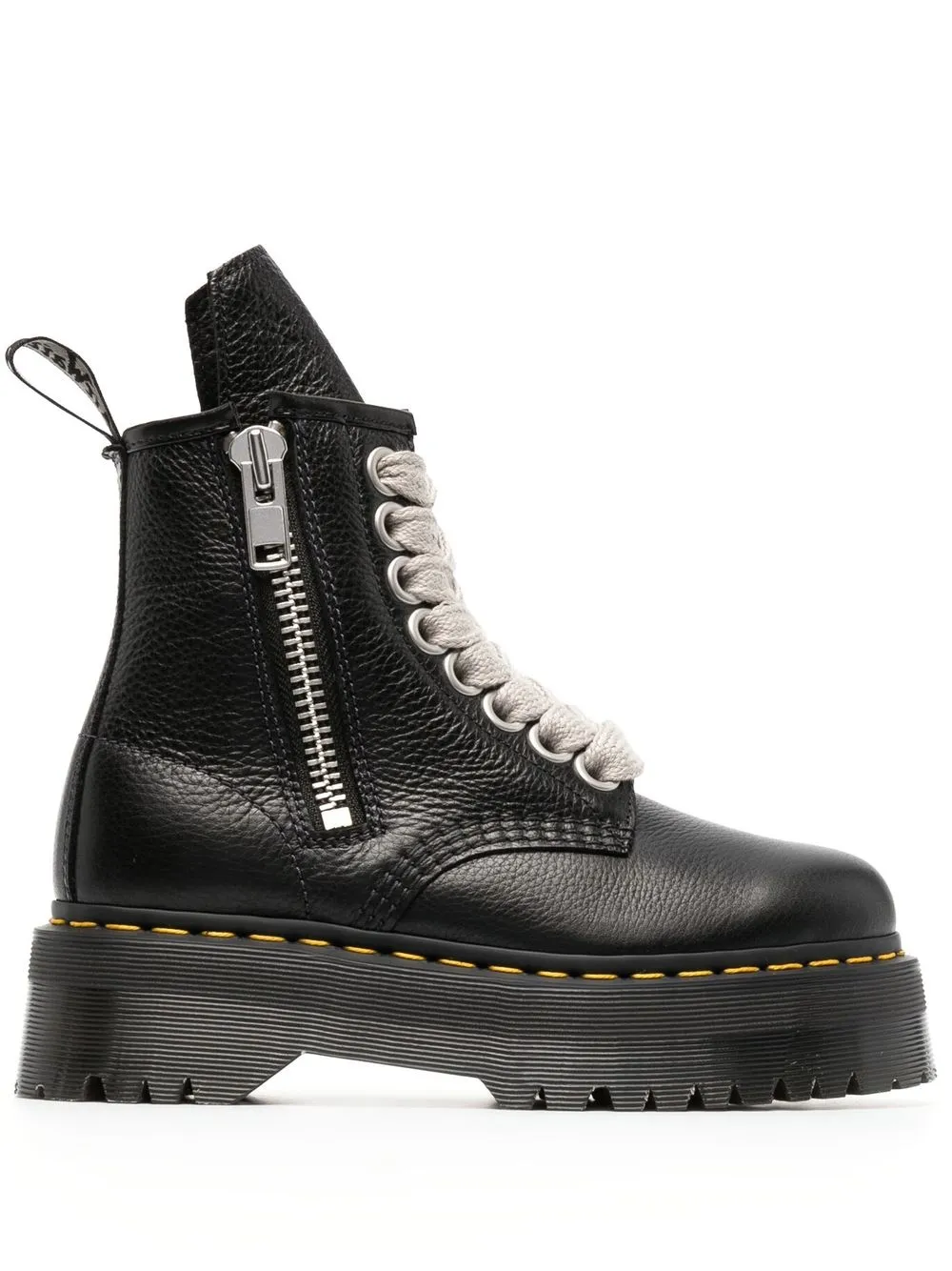 

Rick Owens botas con cierre lateral de Rick Owens x Doc Marten - Negro