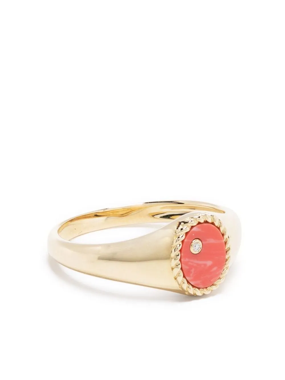 

Yvonne Léon gemstone-detail ring - Pink