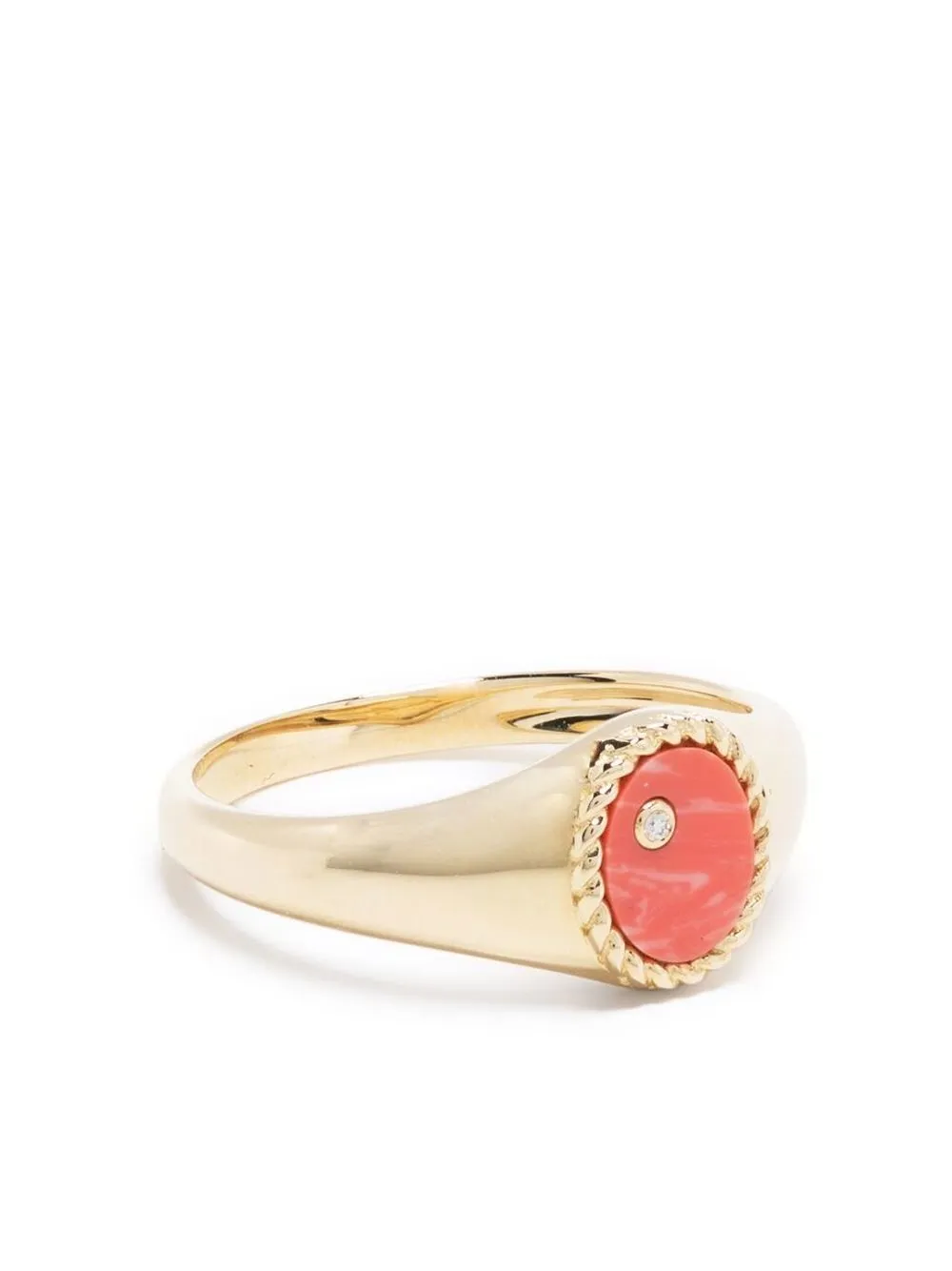 Yvonne Léon gemstone-detail ring