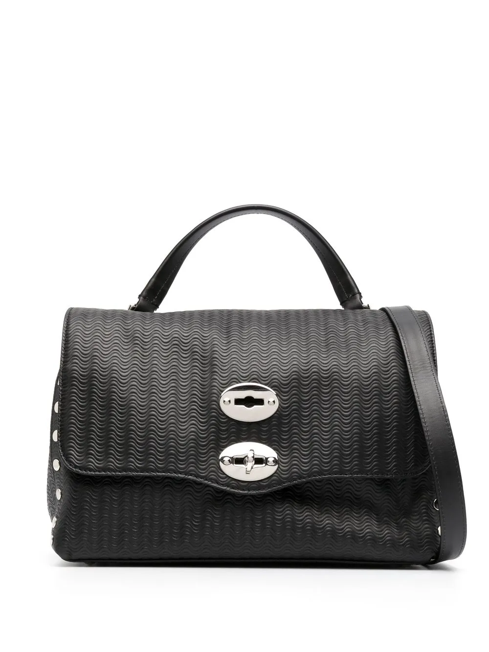 

Zanellato Postina leather tote bag - Black