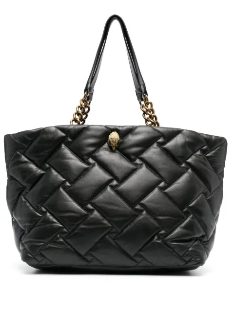 Affordable Kurt Geiger London Kensington quilted tote bag WOMEN