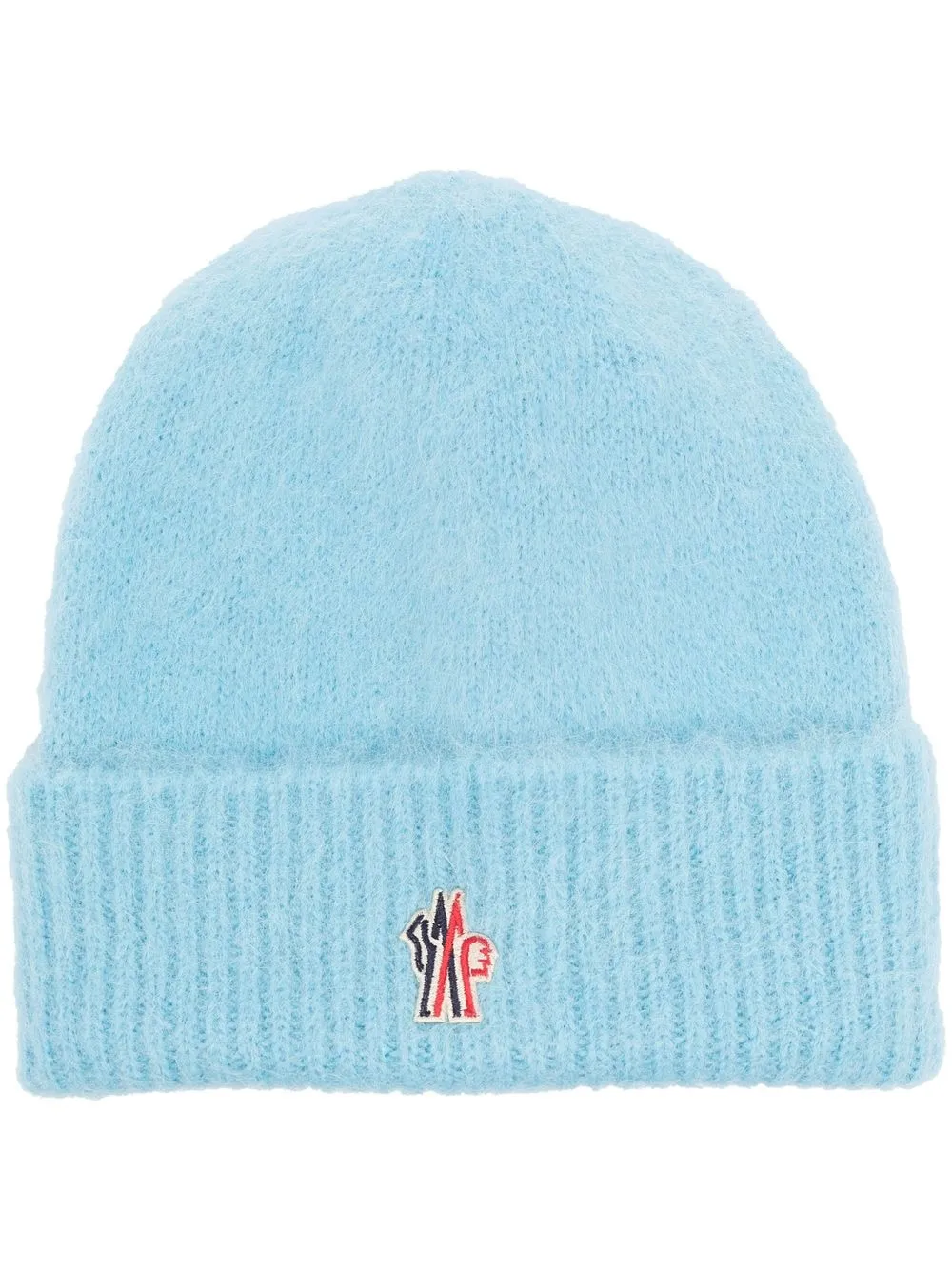 

Moncler Grenoble gorro con logo bordado - Azul