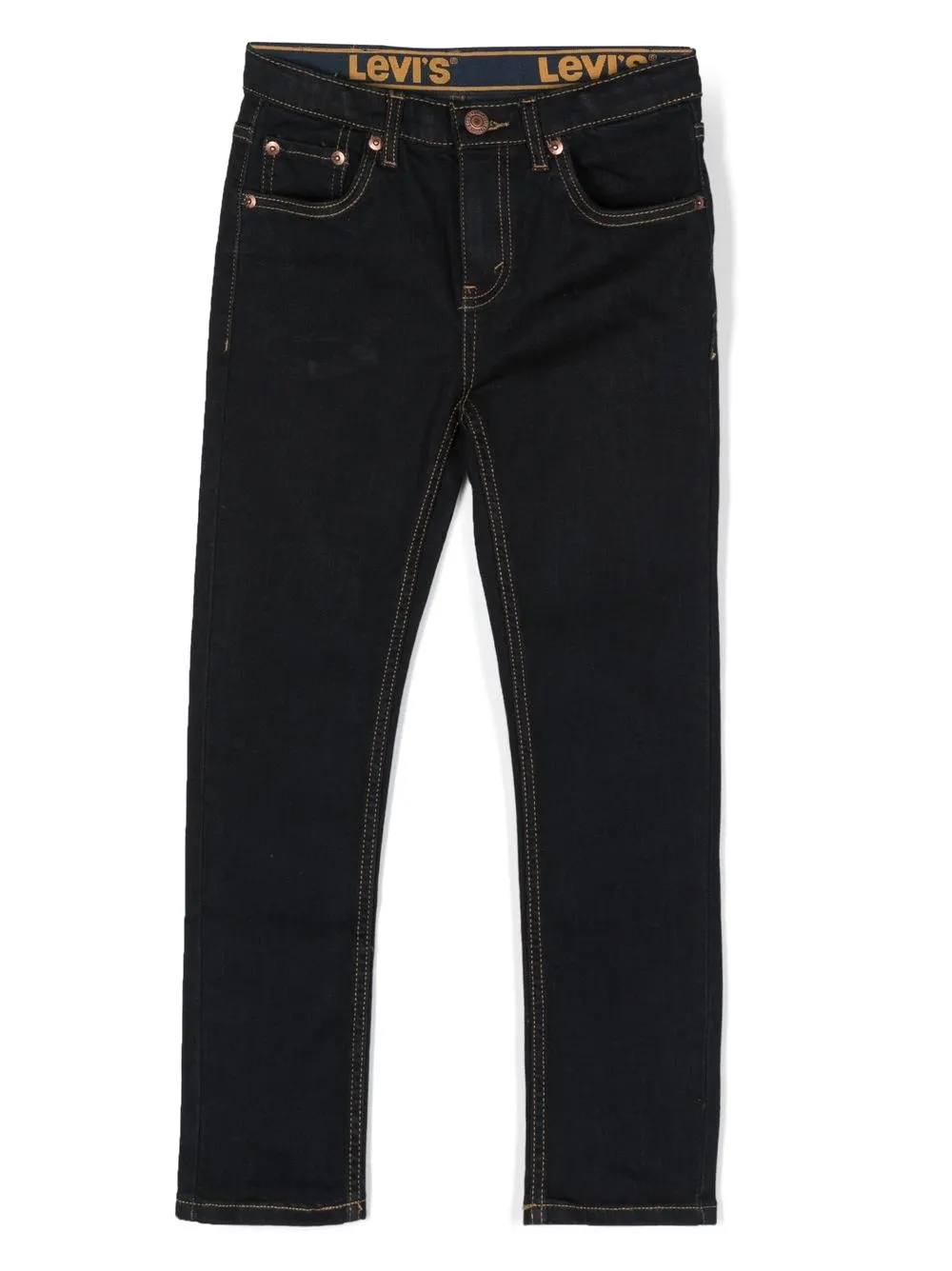 

Levi's Kids jeans rectos con bolsillos - Azul