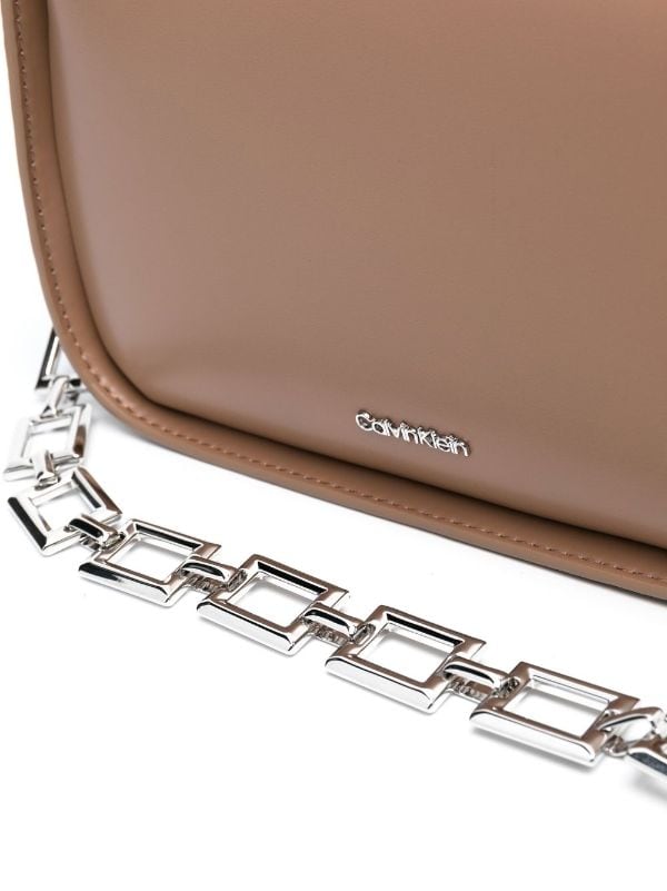 Calvin Klein Chain-Strap Crossbody Bag