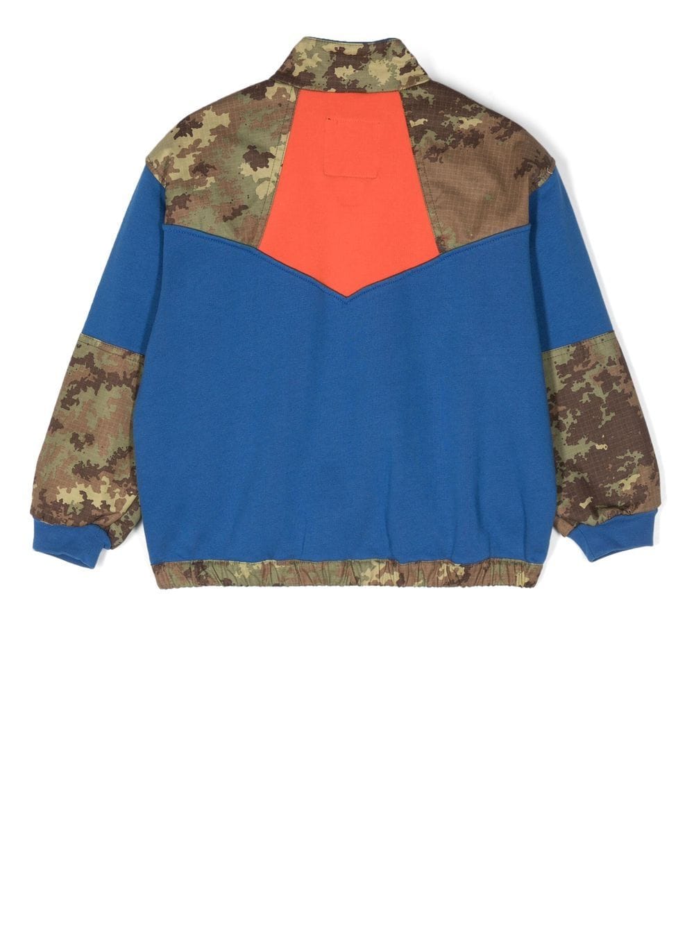 MYAR KIDS Bomberjack met colourblocking - Blauw